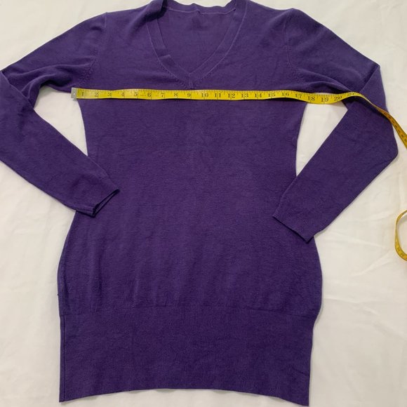 Easy Wear Women´s Purple Sweater, Size 12 EUR 42 - Picture 6 of 9